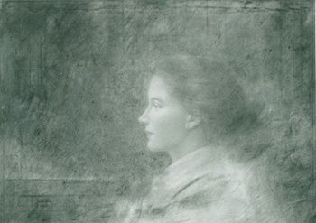 Pasquale Iannetti Art Galleries (San Francisco); Emerson Adams - Photograph of Clara, 1988, Graphite & Pastel on Paper