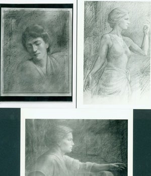 Pasquale Iannetti Art Galleries (San Francisco); Emerson Adams - Photograph of Night, 1987, Graphite on Paper & Two Other Pieces by Emerson Adams