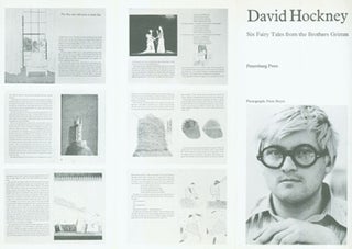 Item #15-9162 David Hockney: Six Fairy Tales from the Brothers Grimm. Petersburg Press, David...