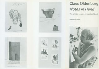 Item #15-9164 Claes Oldenburg: Notes In Hand. The Artist's Version of His Sketchbook. Petersburg...
