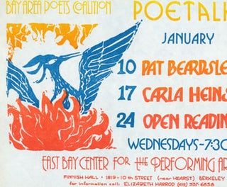 Item #15-9435 Poetalk. January. Bay Area Poets Coalition, East Bay Center For the Performing...