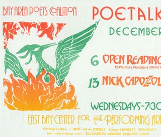 Item #15-9436 Poetalk. December. Bay Area Poets Coalition, East Bay Center For the Performing...