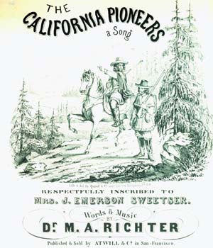 Item #15-9493 California Sheet Music Covers, Partial Set of Finely Printed Keepsakes. Book Club...
