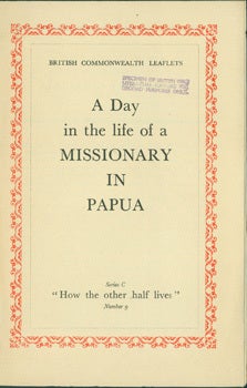 Item #15-9764 A Day in the Life of a Missionary in Papua. Series C: "How the Other Half...
