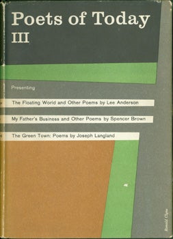 Item #15-9927 Poets Of Today III. Lee Anderson, Spencer Brown, Joseph Langland, John Hall Wheelock