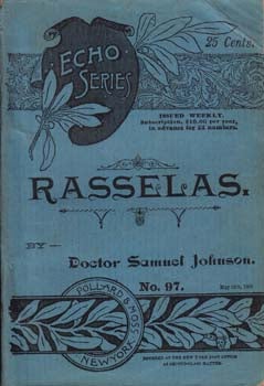Johnson, Samuel - The History of Rasselas, Prince of Abissinia. A Tale