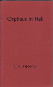 Item #16-1144 Orpheus In Hell. D. M. Thomas