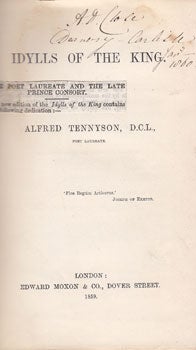 Tennyson, Alfred - Idylls of the King