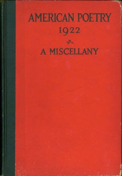 Frost, Robert, Carl Sandburg, Conrad Aiken, et al. - A Miscellany of American Poetry 1922