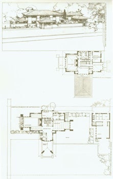 Item #16-2591 Residence of Francis W. Little, Peoria, Ill. [Plate XXVIII]. Frank Lloyd Wright