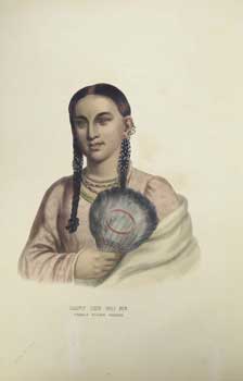 Item #16-2787 RANT CHE WAI ME / FEMALE FLYING PIGEON. from History of the Indian Tribes of...