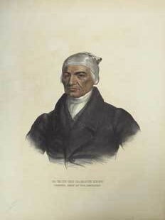 Item #16-2789 CA-TA-HE-CAS-SA-BLACK HOOF / PRINCIPAL CHIEF OF THE SHAWANOES /from History of the...