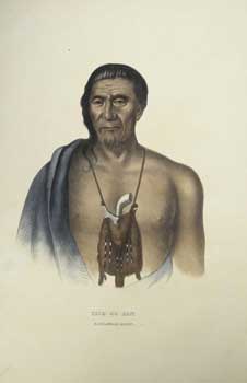 Item #16-2799 TISH-CO-HAN. / A DELAWARE CHIEF. from History of the Indian Tribes of North...