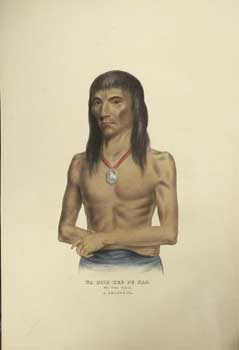 Item #16-2802 WA-BISH-KEE-PE-NAS. / THE WHITE PIGEON. / from History of the Indian Tribes of...