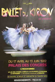 Item #16-2815 Ballet du Kirov de Leningrad. Ballet du Kirov de Leningrad, Louis Janssens, artist