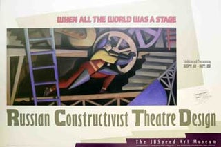 Item #16-2859 Russian Constructivist Theatre Design. Gary Kelley, designer