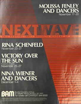 Item #16-2872 Victory over the Sun et al. in the Next Wave Fall Festival. Molissa Fenley,...
