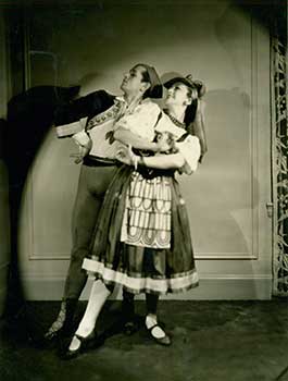 Col. W. de Basil's Ballets Russes - Olga Morosova and Roman Jasinsky in the Tarantella Dance from Boutique Fantasque, VI