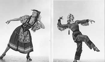 Seymour, Maurice - Olga Morosova As an Indian from Col. W. De Basil's Ballets Russes