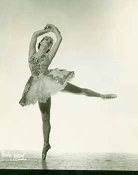 Item #16-2888 Olga Morosova in Aurora's Wedding from Col. W. de Basil's Ballets Russes. Maurice...