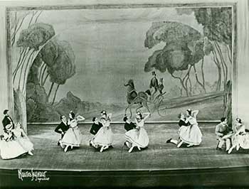Seymour, Maurice - Le Beau Danube from Col. W. De Basil's Ballets Russes