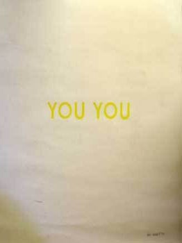 Item #16-2976 You You. Aram Saroyan