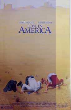 Item #16-3012 Lost in America. Birney Lettick, Albert Brooks, artist, writer-director