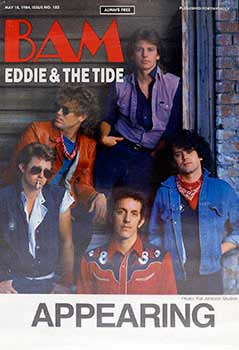 Johnson, Pat (Artist) - Bam. Eddie & the Tide. Poster