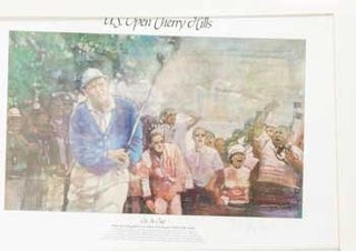 Item #16-3225 ARNOLD PALMER PRINT " ON IN ONe." BY WALT SPITZMILLER THE 1960 U S OPEN AT CHERRY...