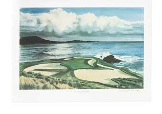 Item #16-3226 Four Limited Edition prints of Pebble Beach, CAlifornia. the 7th, 8th, 14th and...