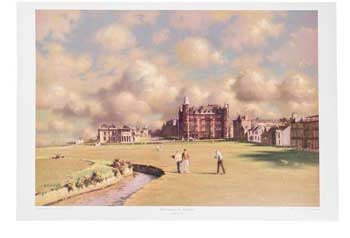 Forsyth, Richard (1930-1997 - The Old Course. St. Andrews. Signed