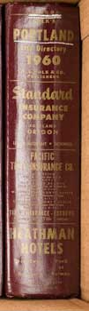 Item #16-3273 Polk's Portland , OR City Directory. 1960. Original edition. R. L. Polk, Co.