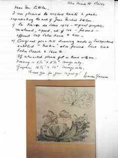 Item #16-3298 Jean Michel Folon. Dealer offer of 2 works. Jean Michel Folon