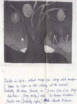 Item #16-3299 Jean Michel Folon. Offer of etchings for sale by Danièlle Folon. Jean Michel...