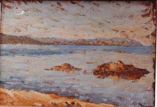 Item #16-3309 Art Dealers endeavoring to sell Paul Signac: "Saint-Tropez. Calme." Stuart Pasquale...