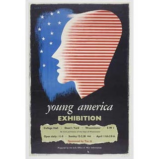 Item #16-3335 young america Exhibition. Frédéric Henri Kay Henrion, 1914 -1990