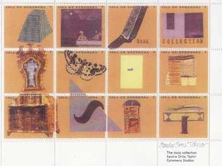 Item #16-3399 Islam de Ephemera - Dada Collection "Commemorative Stamps." Sandra Ortiz Taylor