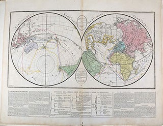Item #16-3429 Atlas Historique, Chronologique, Géographique et Généalogique [bound with]...