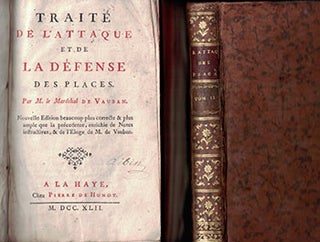 Item #16-3499 Traité de l'attaque et de la défense des places. Par M. le Maréchal de Vauban....