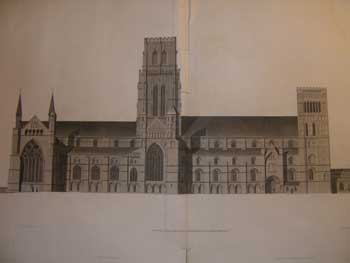 Item #16-3525 Durham Cathedral. First edition engravings. John Carter, James Basire, artist -, engraver -.