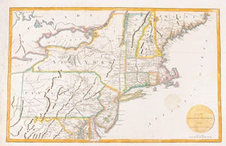 Item #16-3572 Map of the Northern Provinces of the United States. First Edition. Richard...