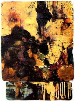 Item #16-3596 Matter into Spirit. Recent works by David Geiser and Ming Fay. David Geiser, Ming...