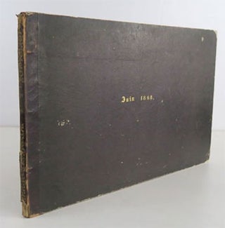 Souvenirs des Journées de Juin, 1848. Portfolio with 20 plates. First edition.