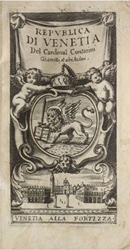Item #16-3614 Della Republica, et magistrati di Venetia. Libri cinque di m. Gasparo Contarini,...
