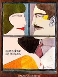Item #16-3629 Derrière Le Miroir. DLM. N°241 ''LINDNER - STEINBERG''. Saul Steinberg, Text in...