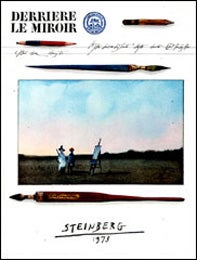 Item #16-3630 Derrière Le Miroir. DLM. N° 205. "STEINBERG''. Saul Steinberg, Texte de Hubert...