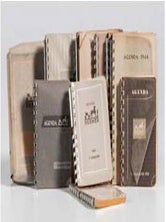 Item #16-3698 Large Archive of Diaries, Planners, and Address Books of the Harvard architects...