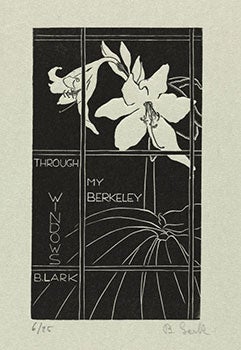 Lark-Horovitz, Betty (1894-1995) - Through My Berkeley Windows. A Suite of Signed Floral Wood-Engravings. First Edition