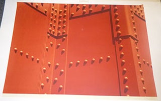 Item #16-3758 "Bolts" from the Golden Gate Bridge Series. Original photograph, signed. Jr. Ruffin...