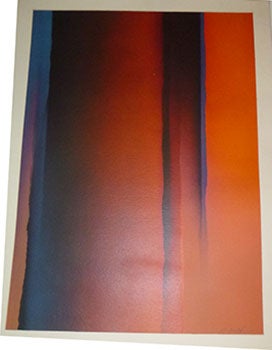 Item #16-3894 Diptych #1, #A. Original Silkscreen. Charles Wolters, 1936 - 2001